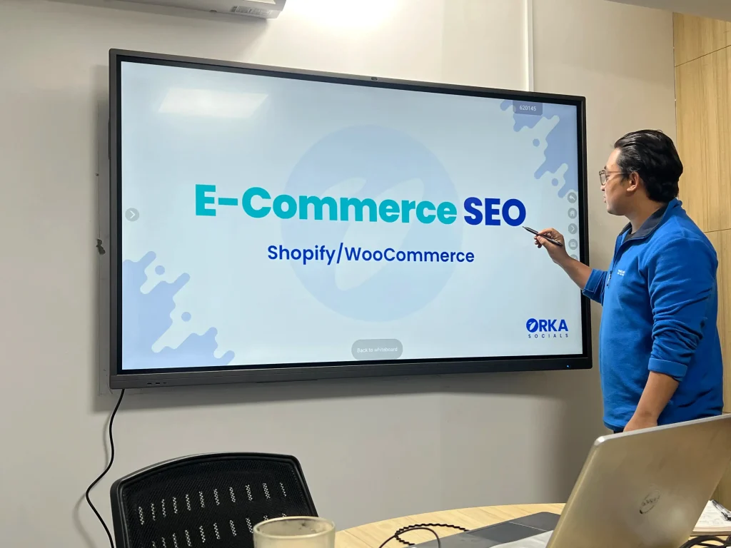 Shankar teaching SEO